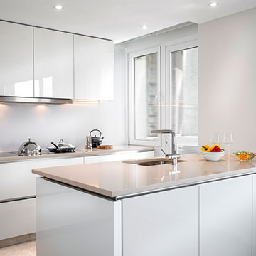 Antwerpen modern project keuken en badkamer